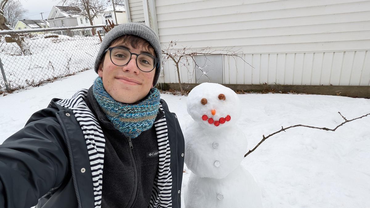 Mi primer muñeco de nieve ☃️